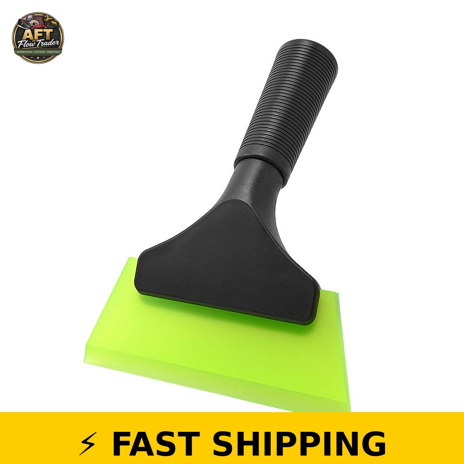 FOSHIO 5 Inch Rubber Blade Squeegee for Cleaners, 2 Pack