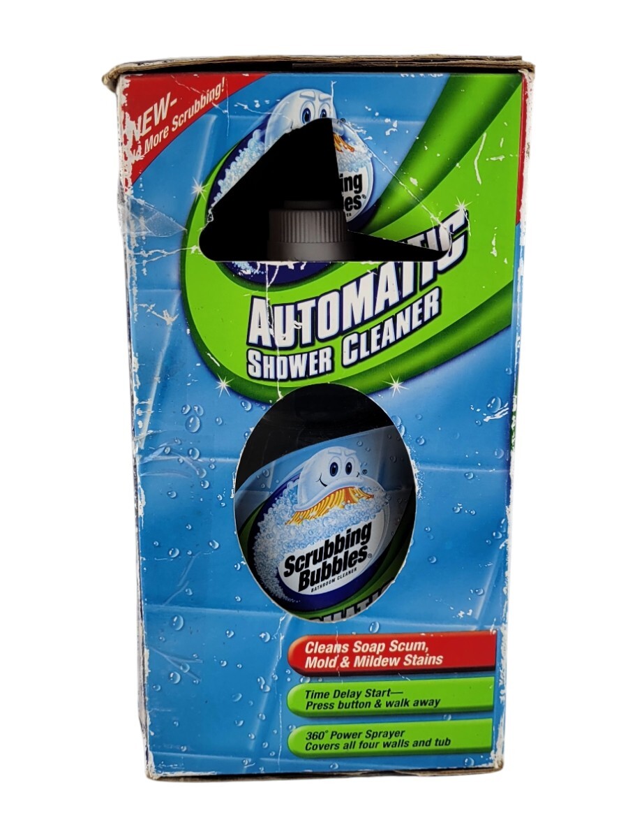 Scrubbing Bubbles 360 Degree Automatic Shower Cleaner Kit With 2 Refills New NOS