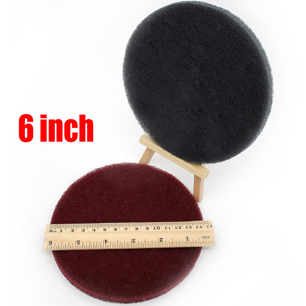 1″-7″ Drill Power Brush Tile Scrubber Scouring Pads Cleaning Pad 240-3000 Grit