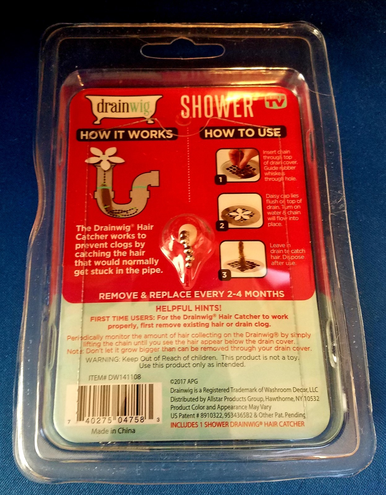 1 Pack Drainwig