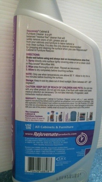 Rejuvenate Cabinet & Furniture Cleaner (68828) FS