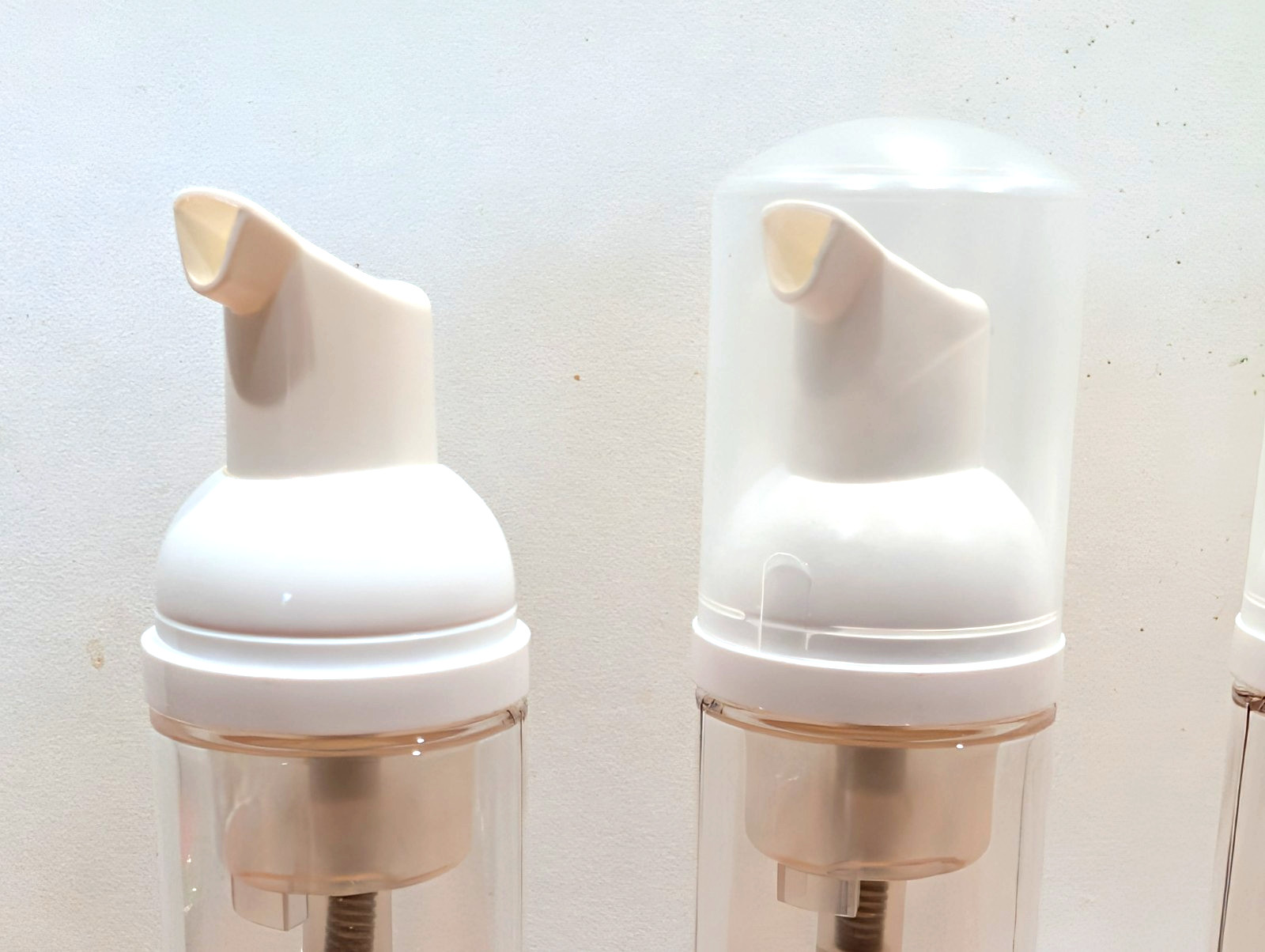 2.5 oz Clear Plastic Foamer Bottle