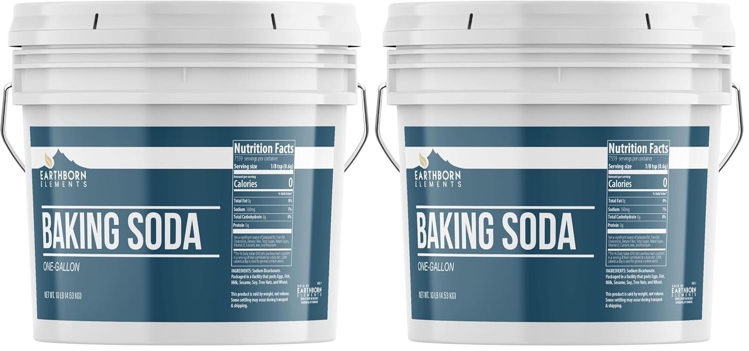 Bulk Baking Soda 2x 160oz – Quality Sodium Bicarbonate for All Your Needs
