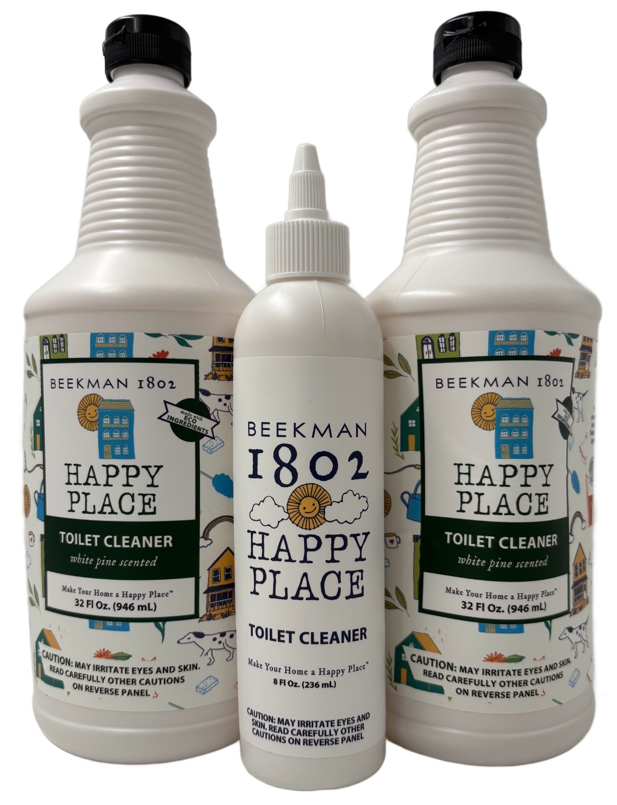 #Beekman 1802 Toilet Cleaner Set—72 oz. White Pine Scent—SEALED BOTTLES