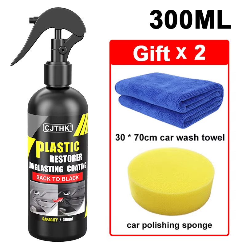 Car Plastic Restorer Trim Coating Agent Exterior Plastic & Rubber Renew