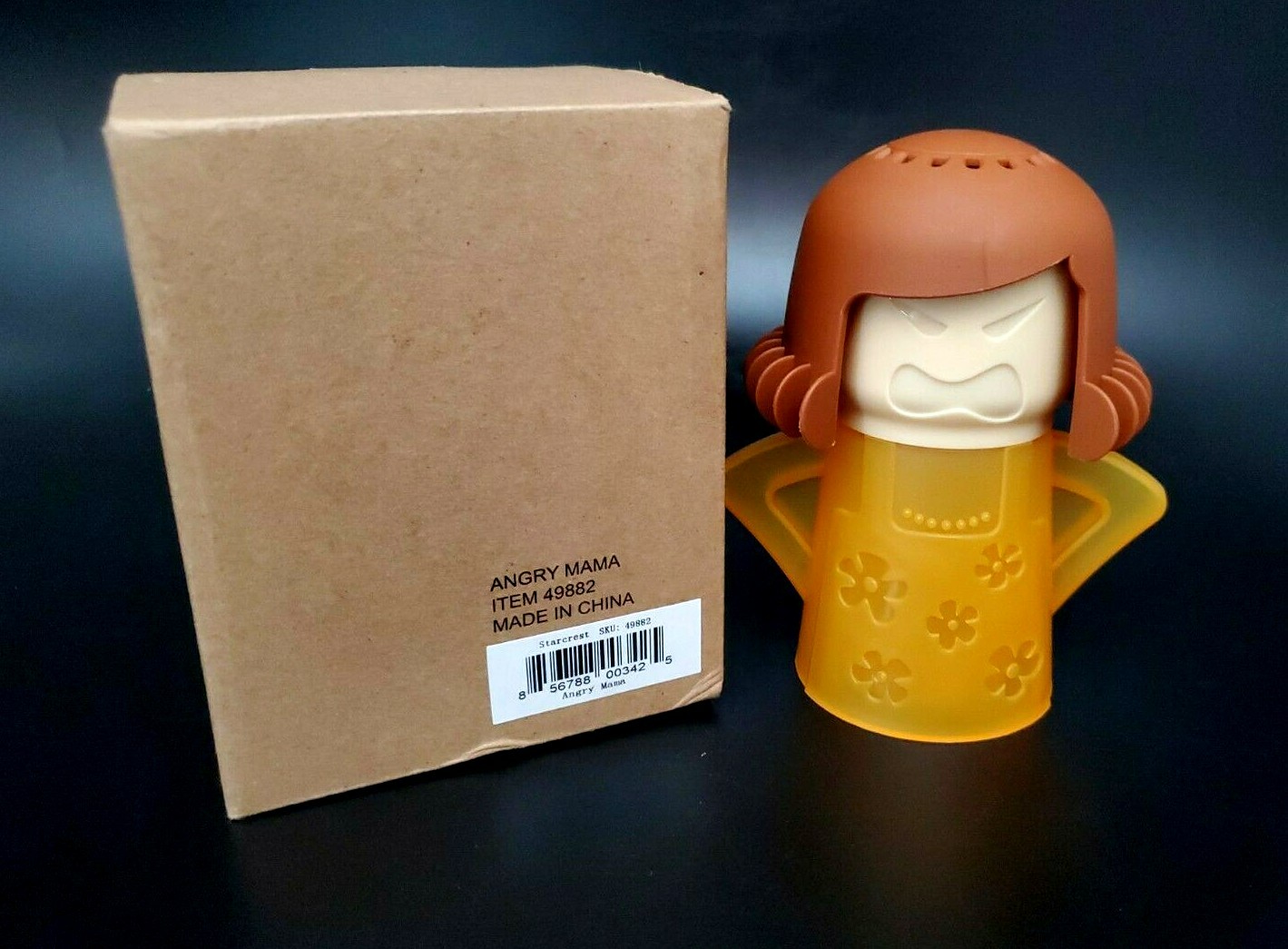 Angry Mama Microwave Cleaner Doll Dishwasher Safe (New)