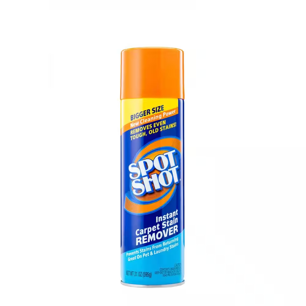 Spot Shot Instant Carpet Stain Remover Aerosol, 21 oz. Cans 12Pk Free Ship NEW