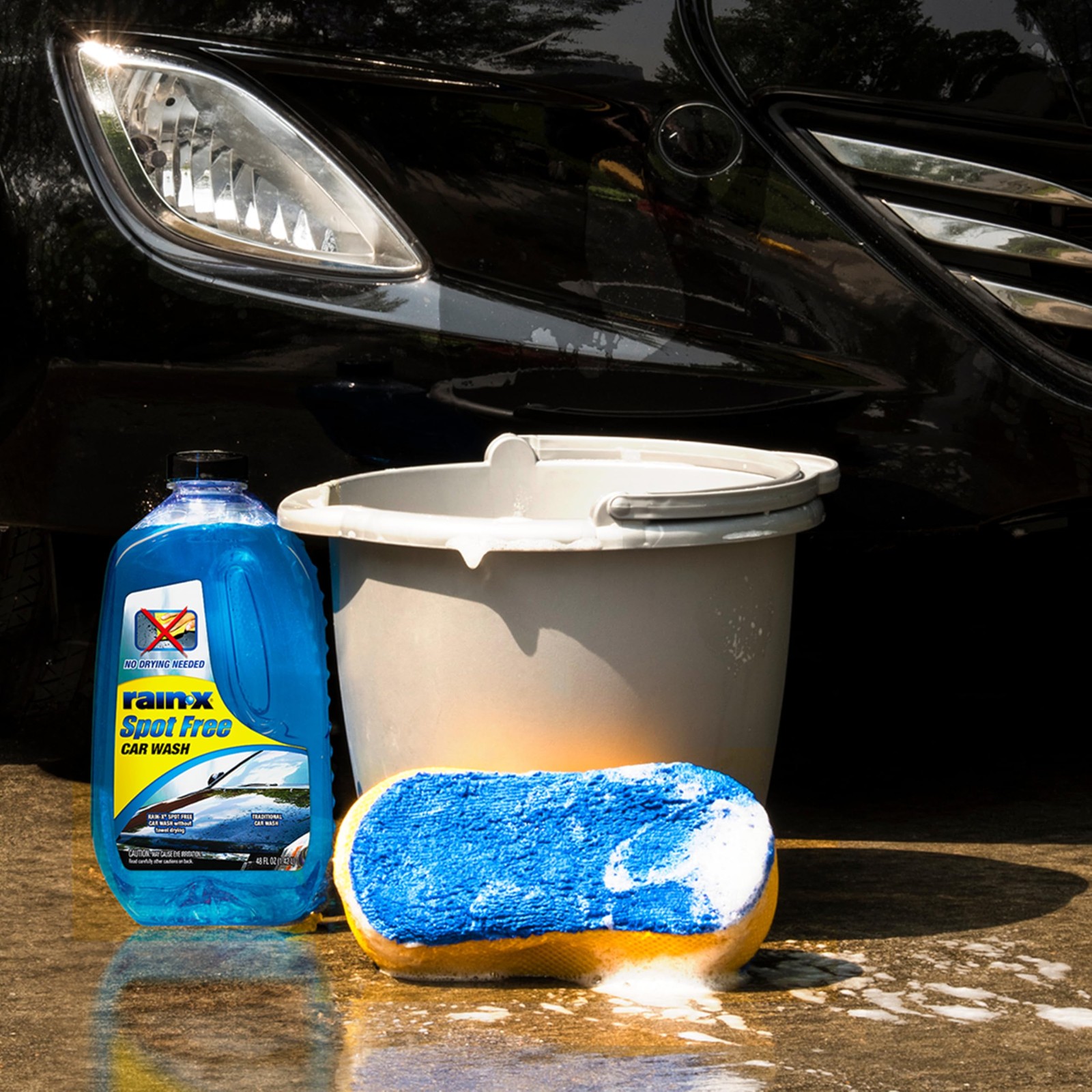 High Foam Car Wash Soap, Spot-Free Shine, Deep Cleaning, 48oz
