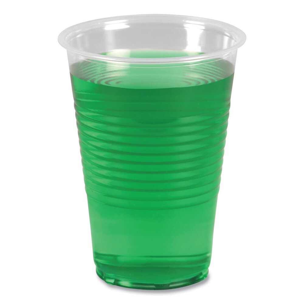 Boardwalk TRANSCUP14PK 14 oz. Polypropylene Cold Cups – Translucent (50/PK) New