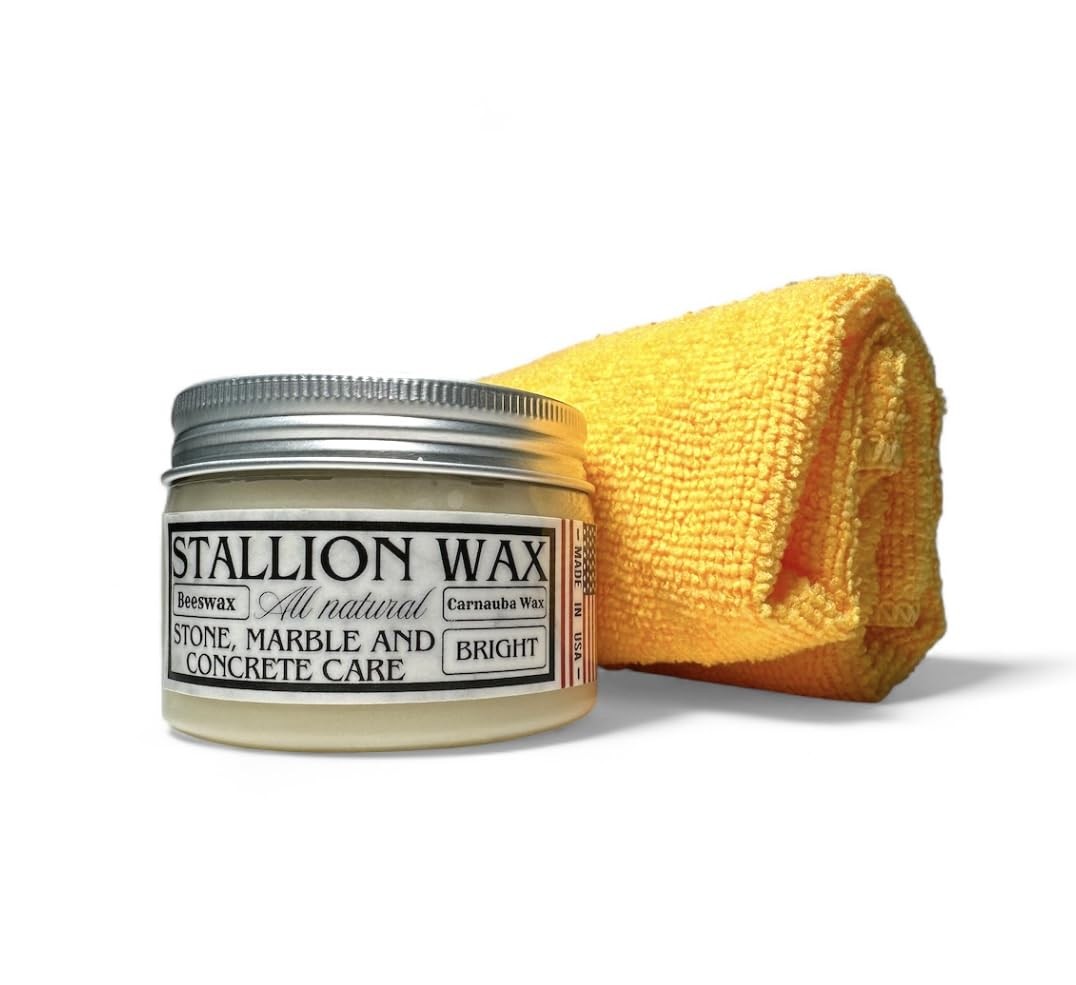 Granite Waterproofing Cleaner Wax – Protects & Waterproofs Light Stone Surfac…