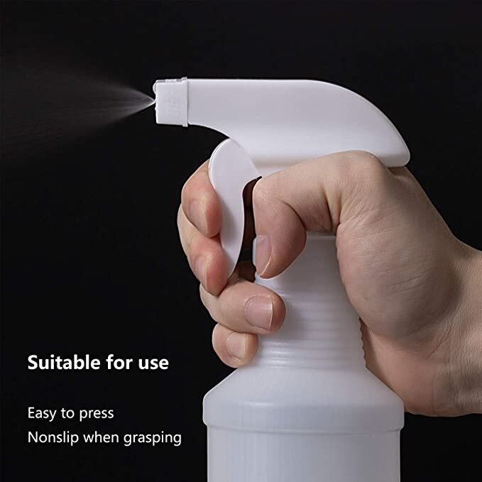 pack of 4 Medium Duty Plastic Spray Bottles