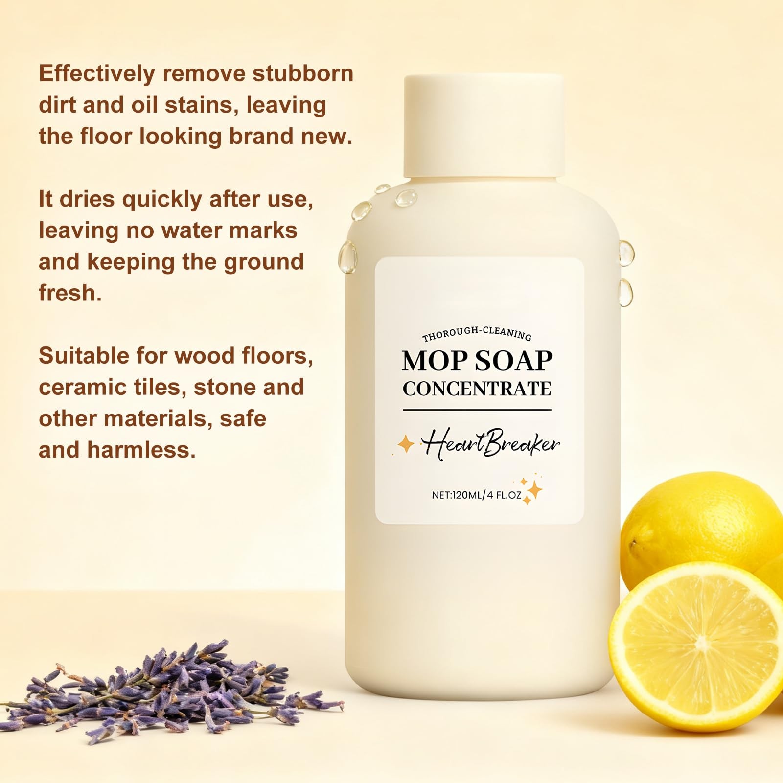 Flaurix Natural High Scented Mop Soap for Floor Cleaning,Highly Scented Luxur…