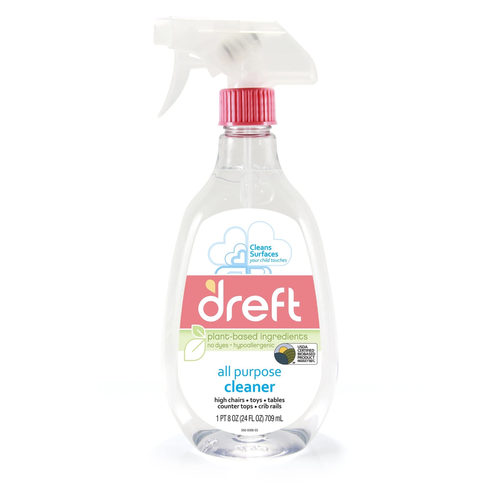 Dreft All Purpose Cleaner 22 oz 24 Fl Oz Pack of 1 Multi Surface Cleaner