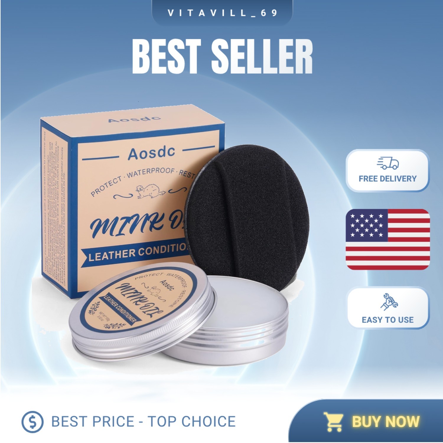 All-in-One Leather Cleaner & Conditioner – 100ml for Boots, Saddles, and More