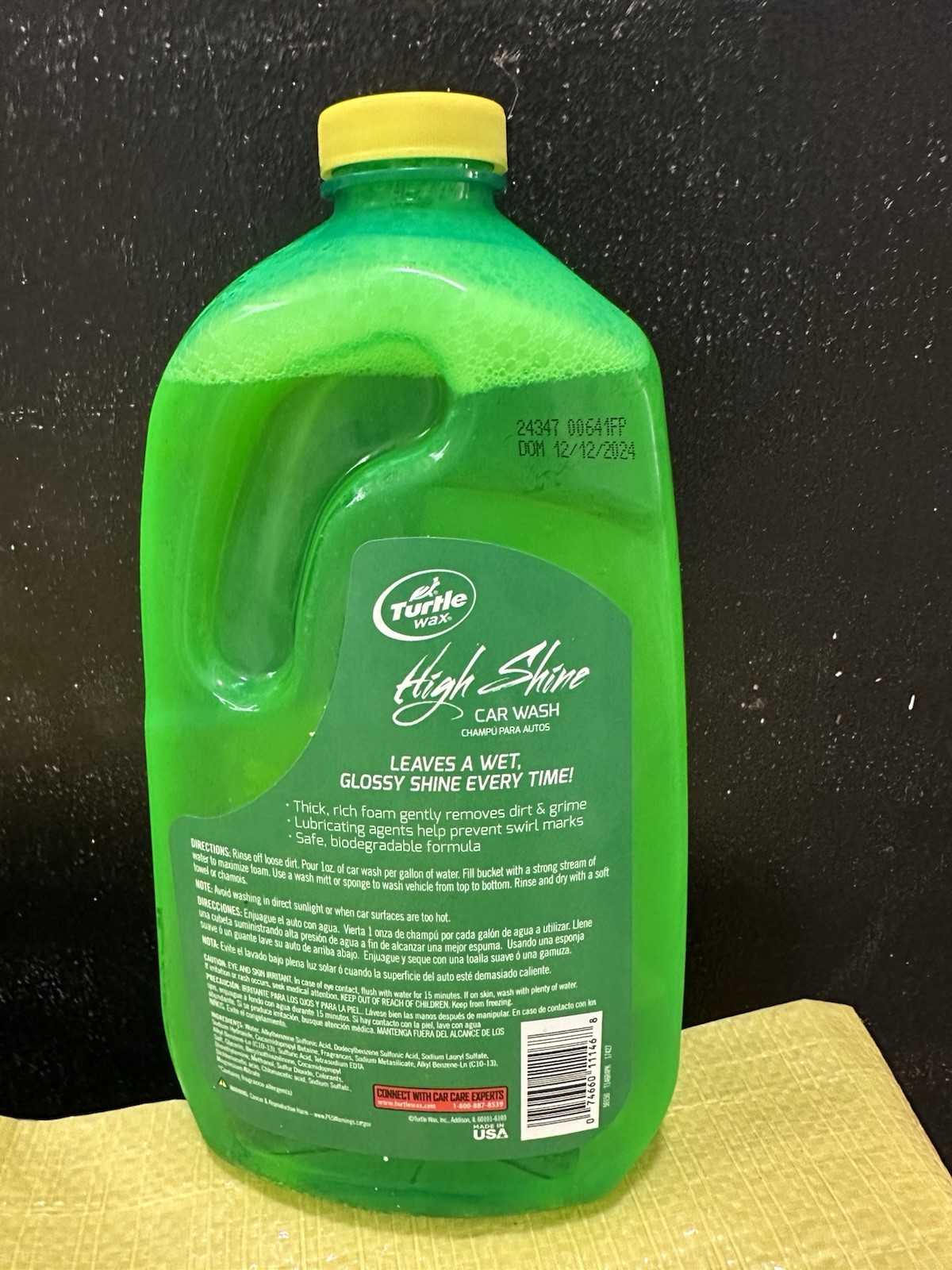 Turtle Shine 60 oz Foam Sprayer Ready for Car Detailing (fresh Lemon Scent)