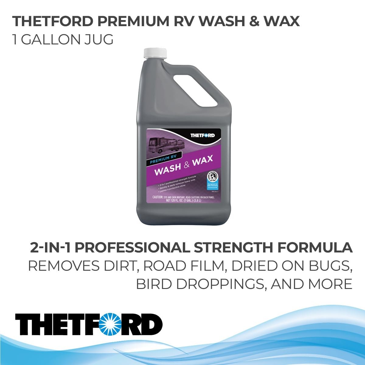 Premium RV Wash and Wax, Detergent and Wax for RVs / Boats / Trucks / Cars – …