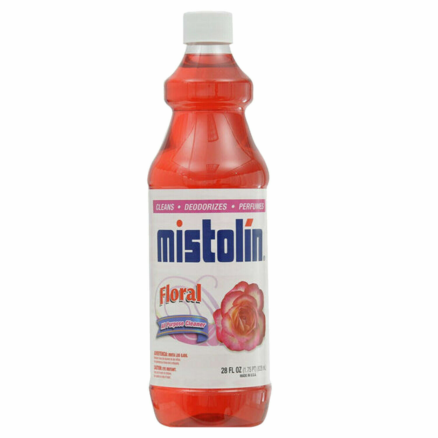 Mistolin General All Purpose Cleaning Solution Floral Scent 28 fl oz (12 PACK)