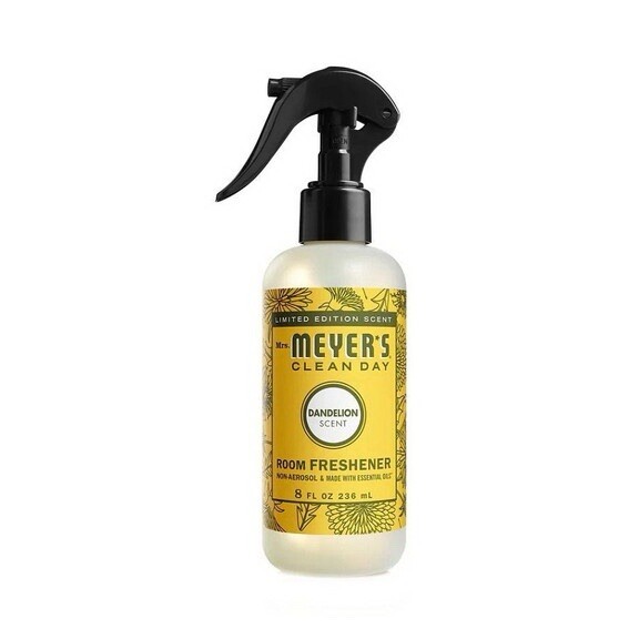 THREE (3) Meyer’s Clean Day BLUEBERRY, FRESH CUT GRASS, DANDELION Room Freshener