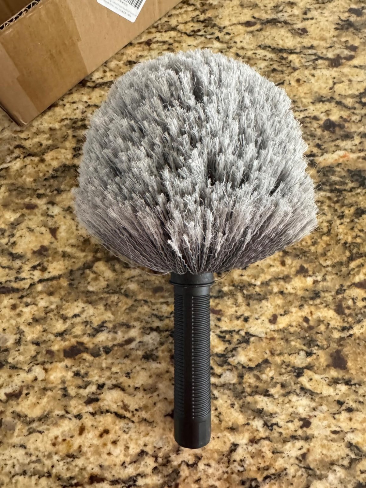 Grey Corner Cobweb Duster Head Brush Twist On Spider Web Indoor Outdoor Cleaner