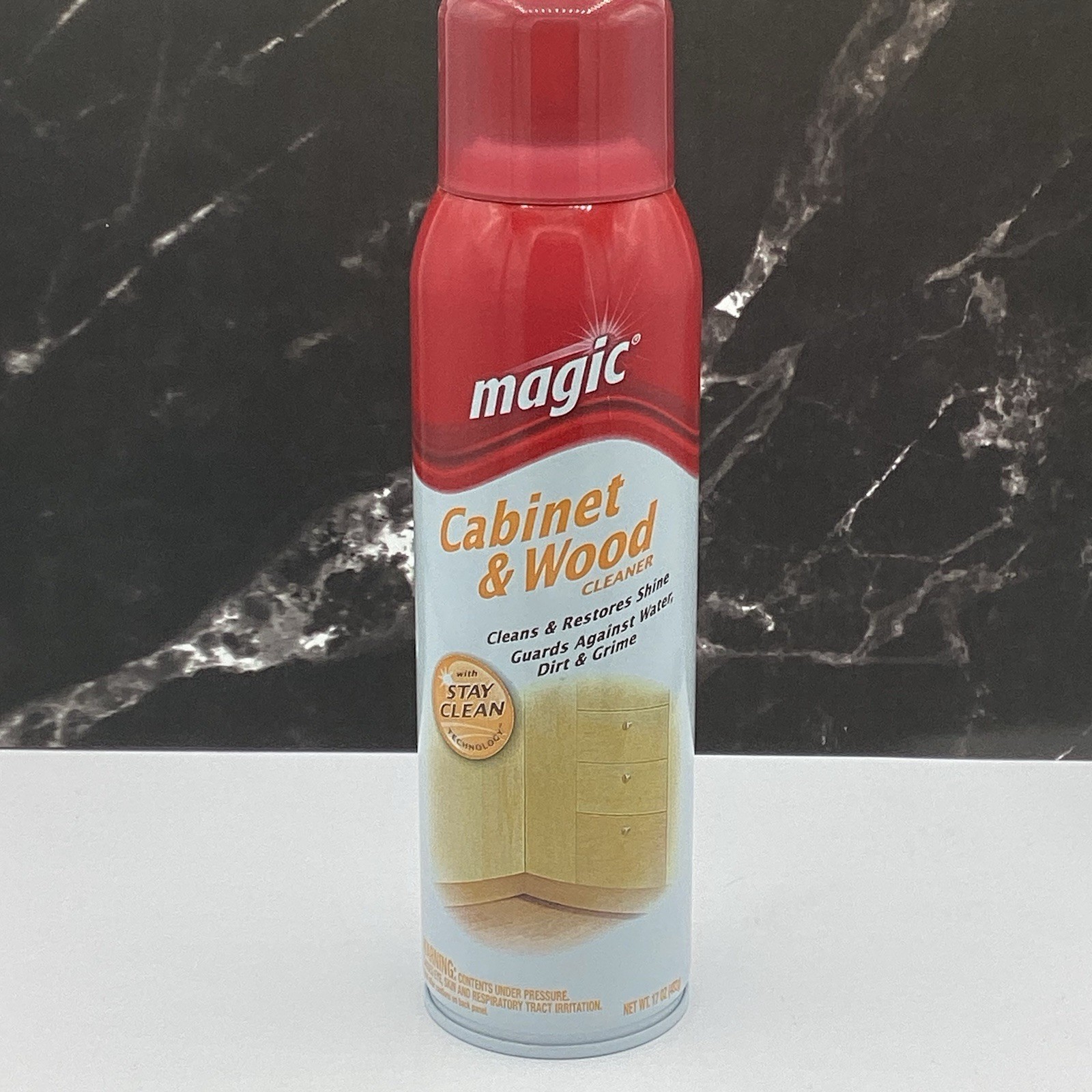 Magic Cabinet & Wood Cleaner Polish Aerosol 17oz (1 Can)