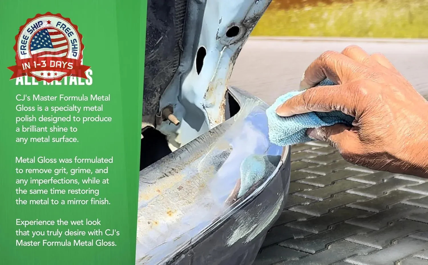 Original Master Formula Metal Gloss and Sealer Gloss Detail Polish and Sealer –
