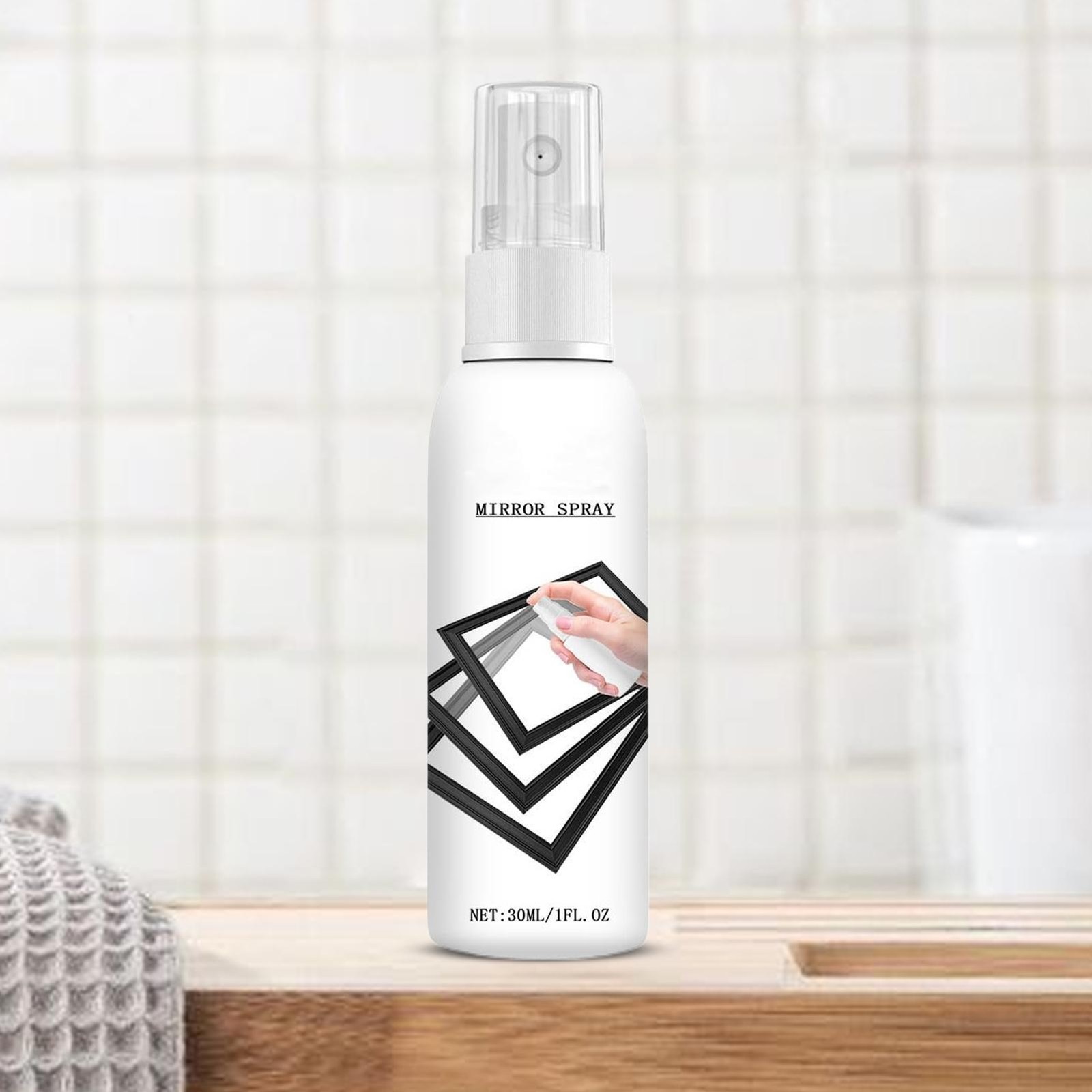 Glass Cleaner 30ml Reflective Coating Stain Remover Mist Window intensely