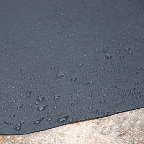 VersaTex Multi-Purpose Recycled Rubber Floor Mat 24″ x 36″ Indoor Outdoor Black