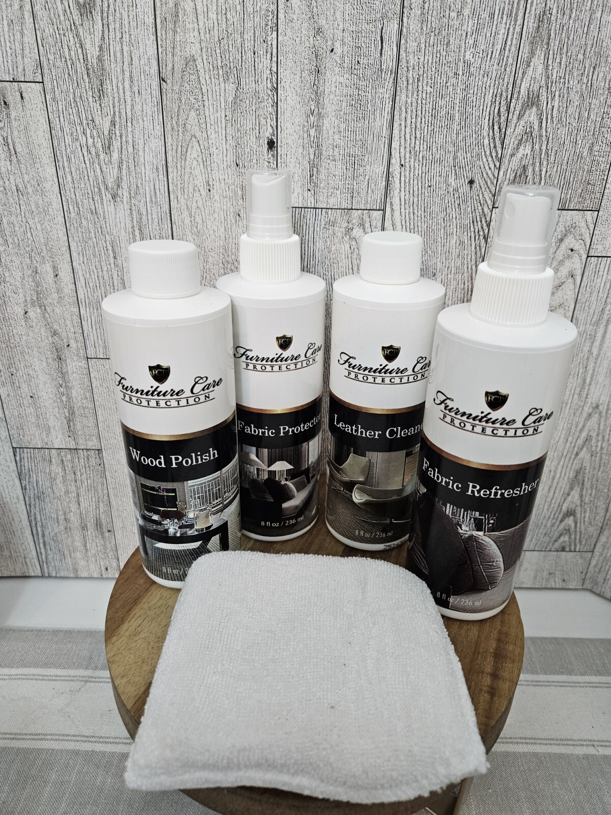 FCP Furniture Care Protection Kit 671043 Leather Fabric Wood Factory Open Box