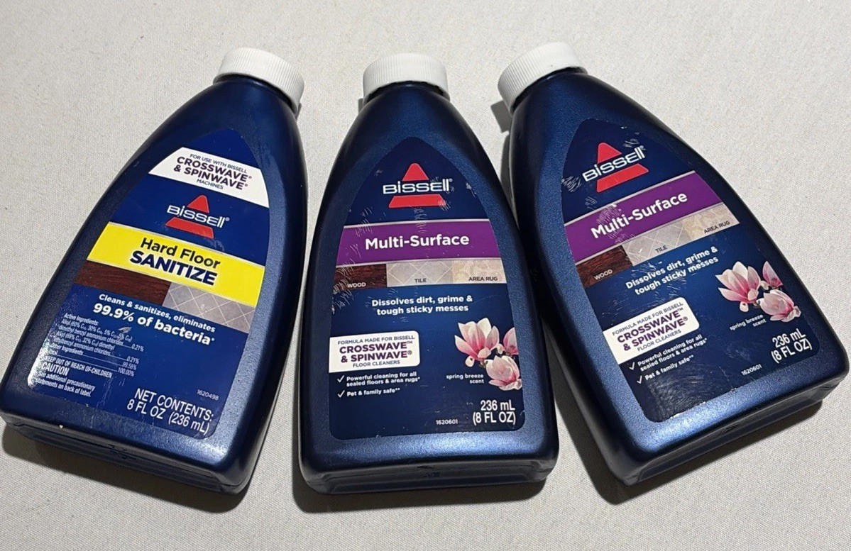 Bissell Multi Surface Floor Cleaning Formula Crosswave Spinwave Hardfloor Lot 3