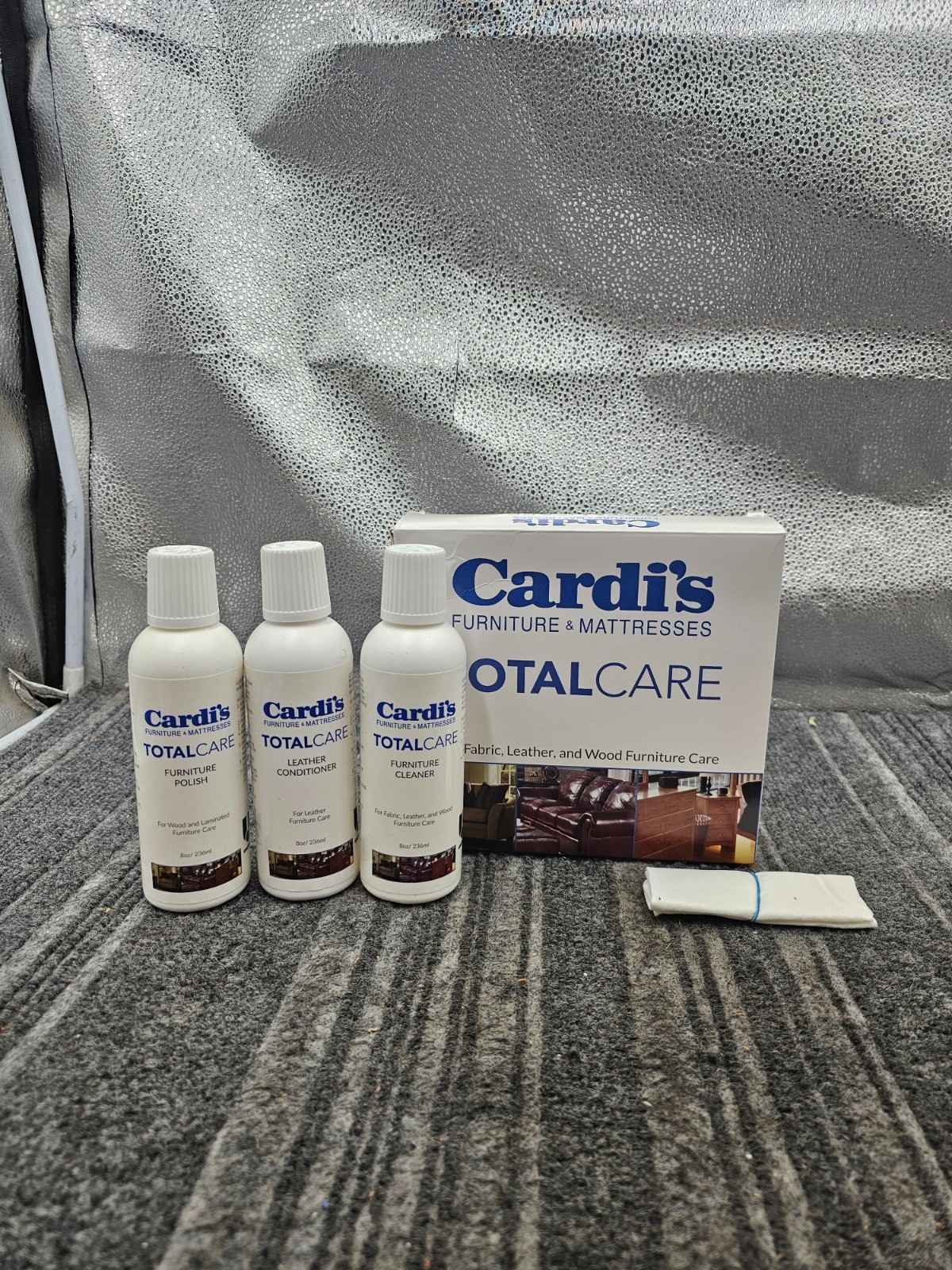 (QTY 2) Cardi’s Furniture Upholstery Fabric Care – Total Care 100555816