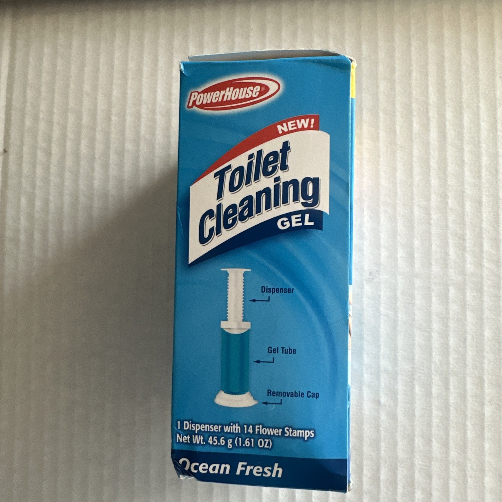 Delta Brands Inc. Ocean Fresh Toilet Cleaning Gel 14 Flower Stamps