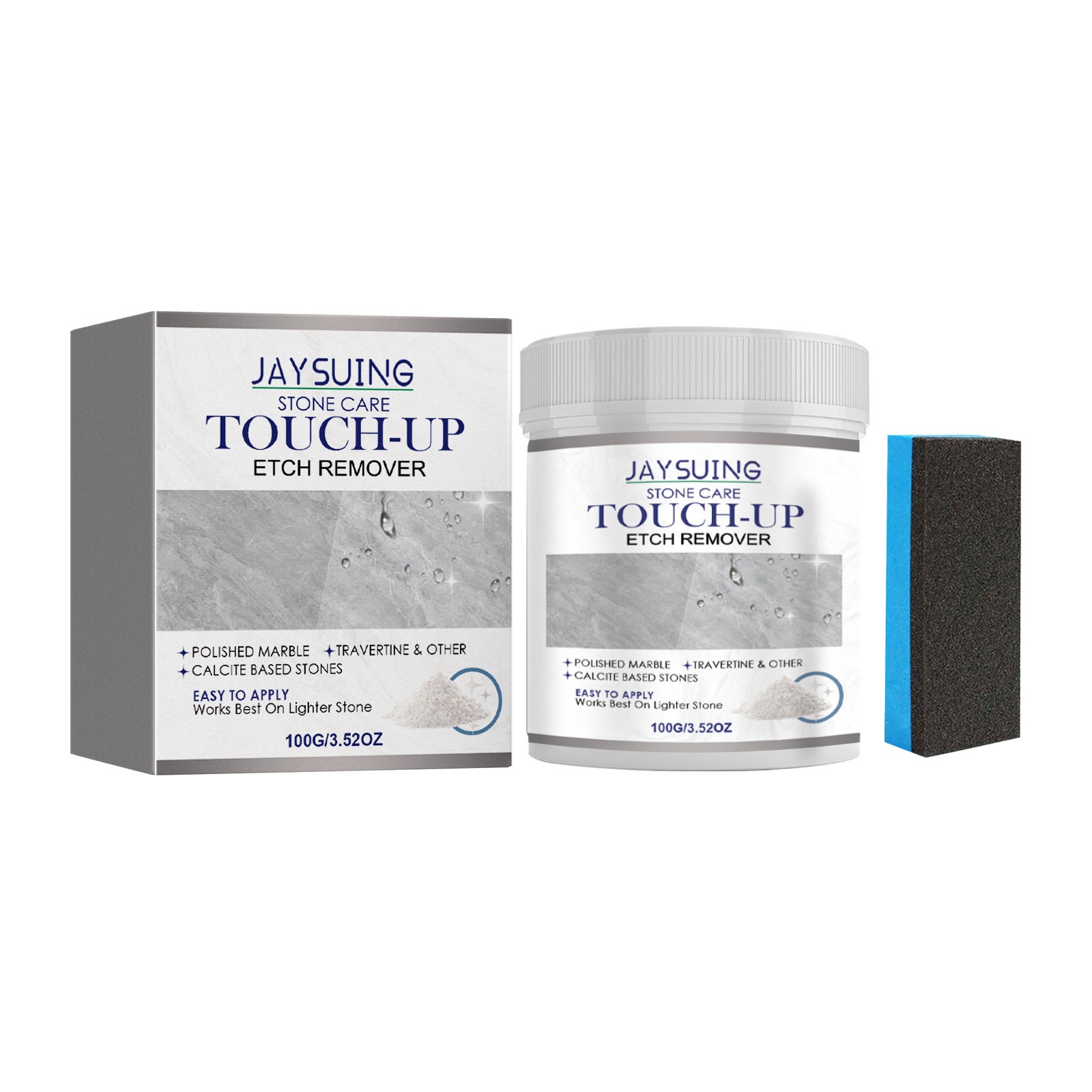 Marble Polish Powder Stone Countertop Tile Cleaner for Kitchen Stains