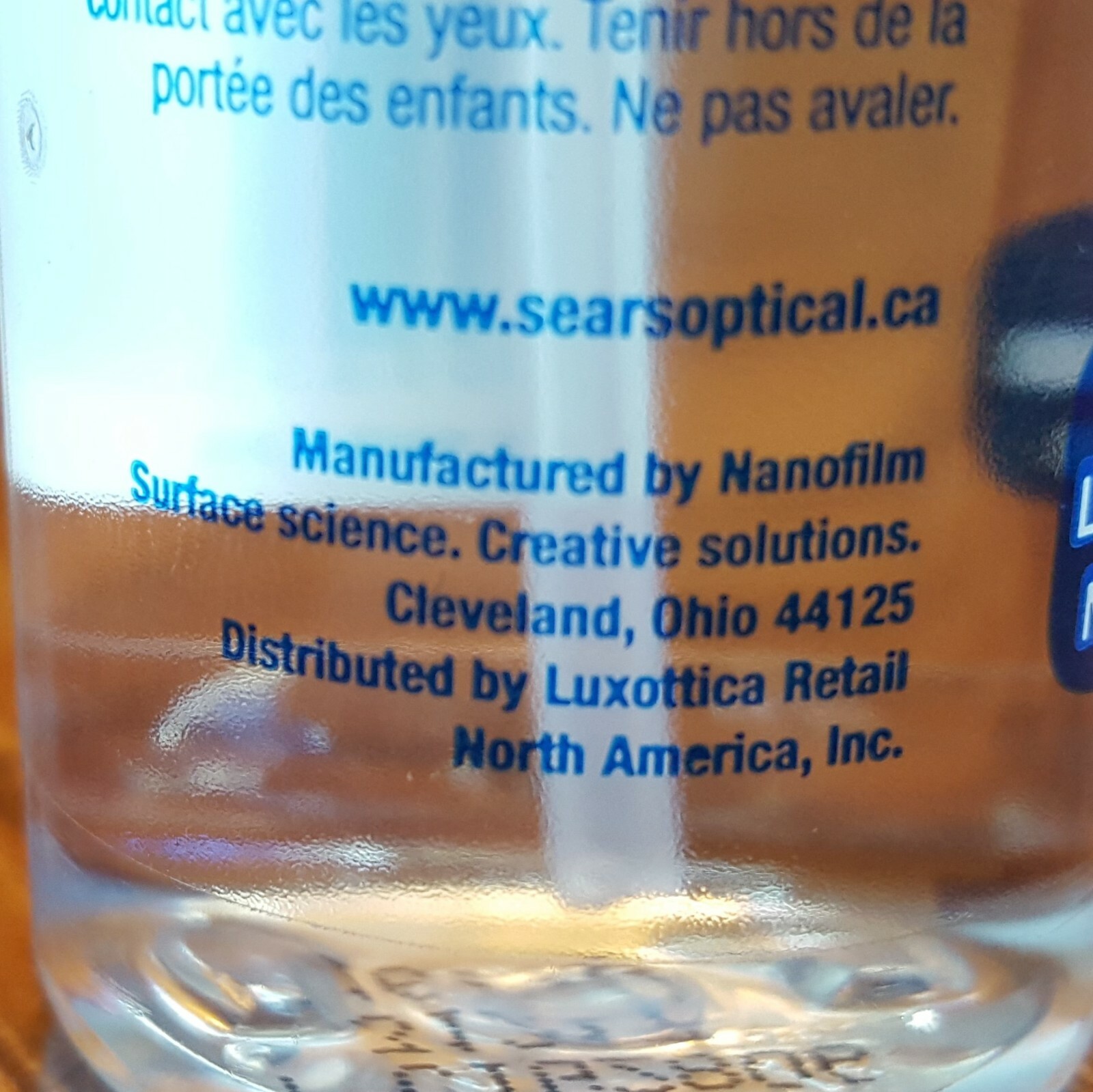 Sears Optical Eyeglass LENS CLEANER, 4oz. – (2) 2oz. Spray Bottles, Camera,Phone