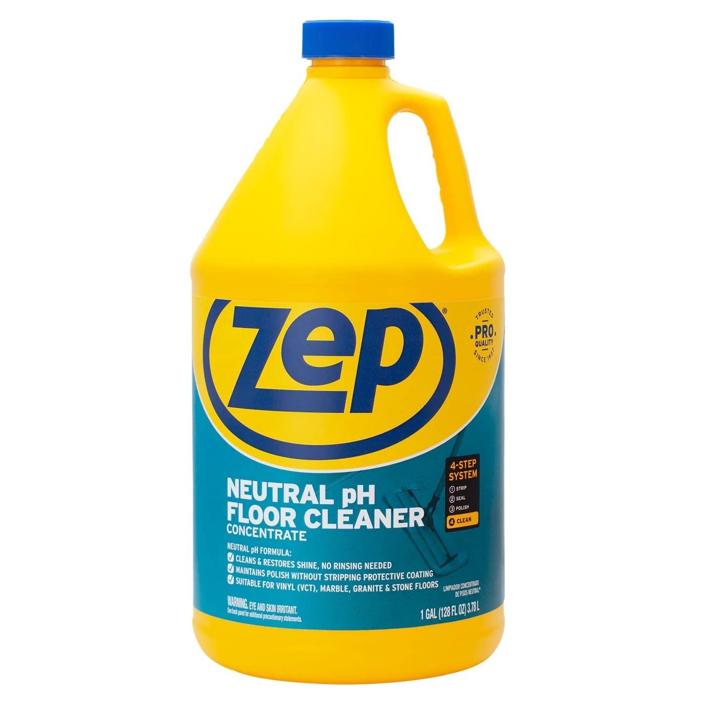 Concentrated pH Neutral Industrial Floor Cleaner – 1 Gallon – All-Purpose Cleane