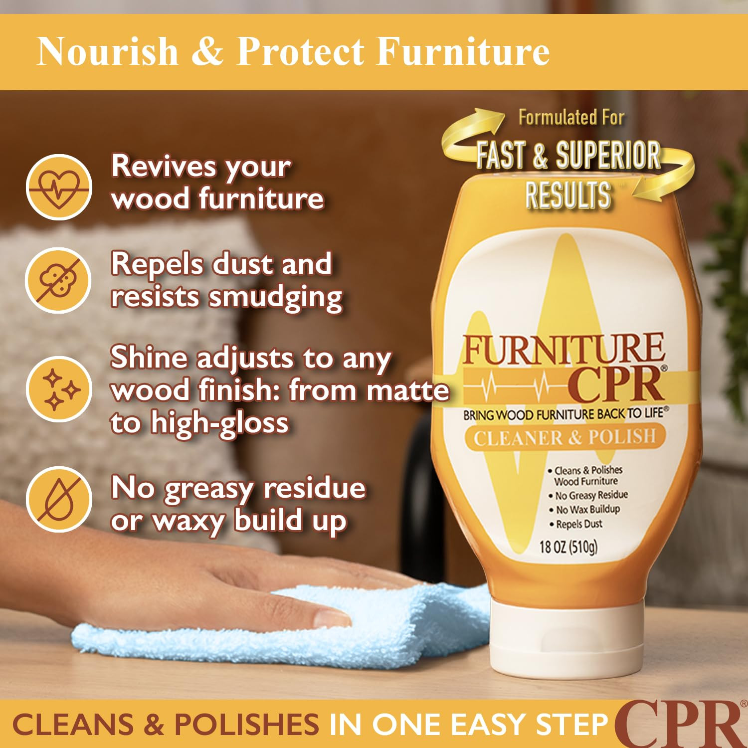 Cleaner & Polish 18oz by CPR Cleaning Products