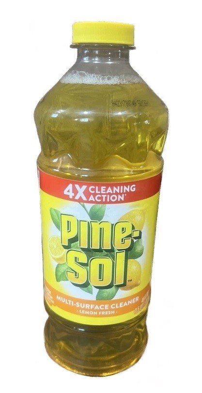 1 PK: Pine-Sol Multiple Surface Cleaner 4X Cleaning Action, Lemon Scent – 48 Oz.