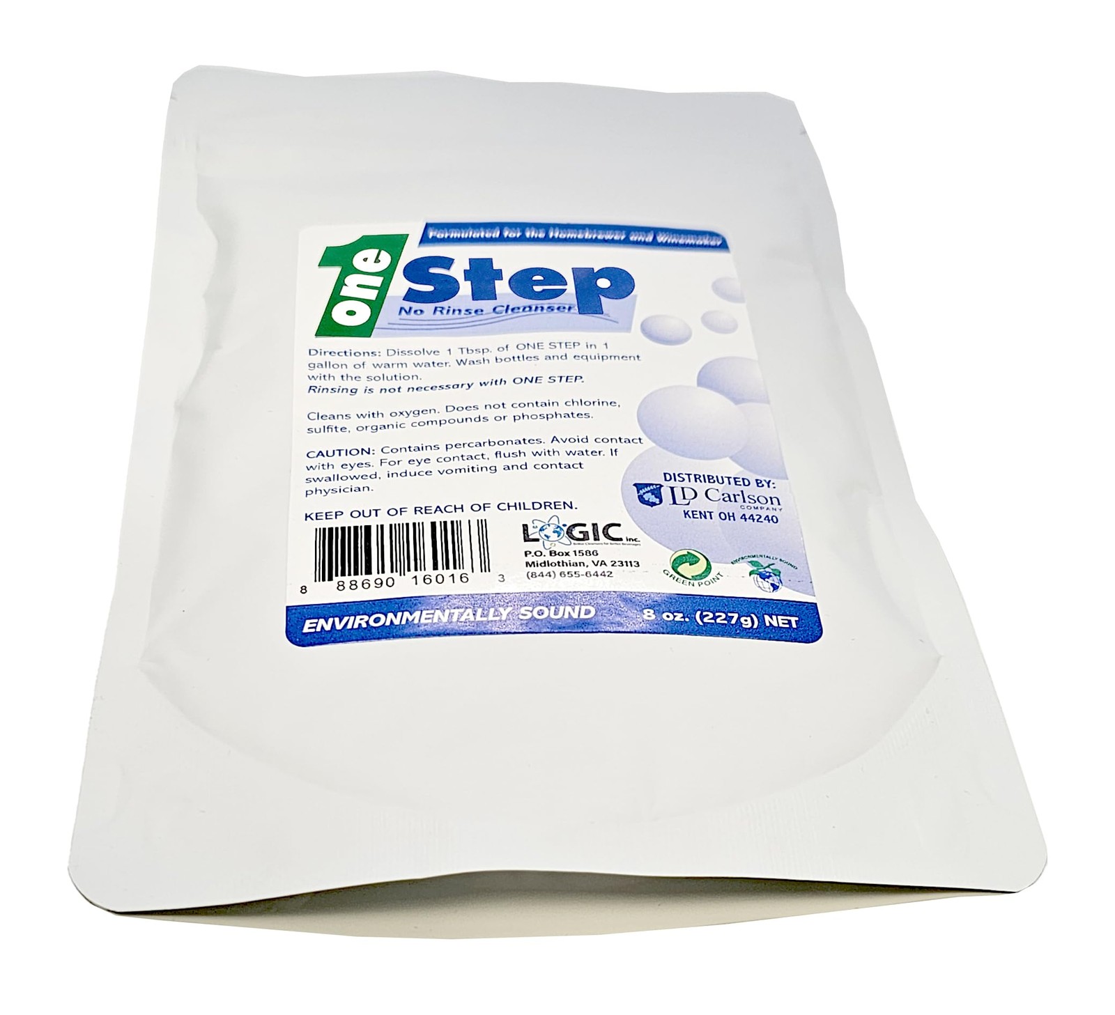 FastRack One Step – 8 oz. 1 Ounce (Pack of 8), White