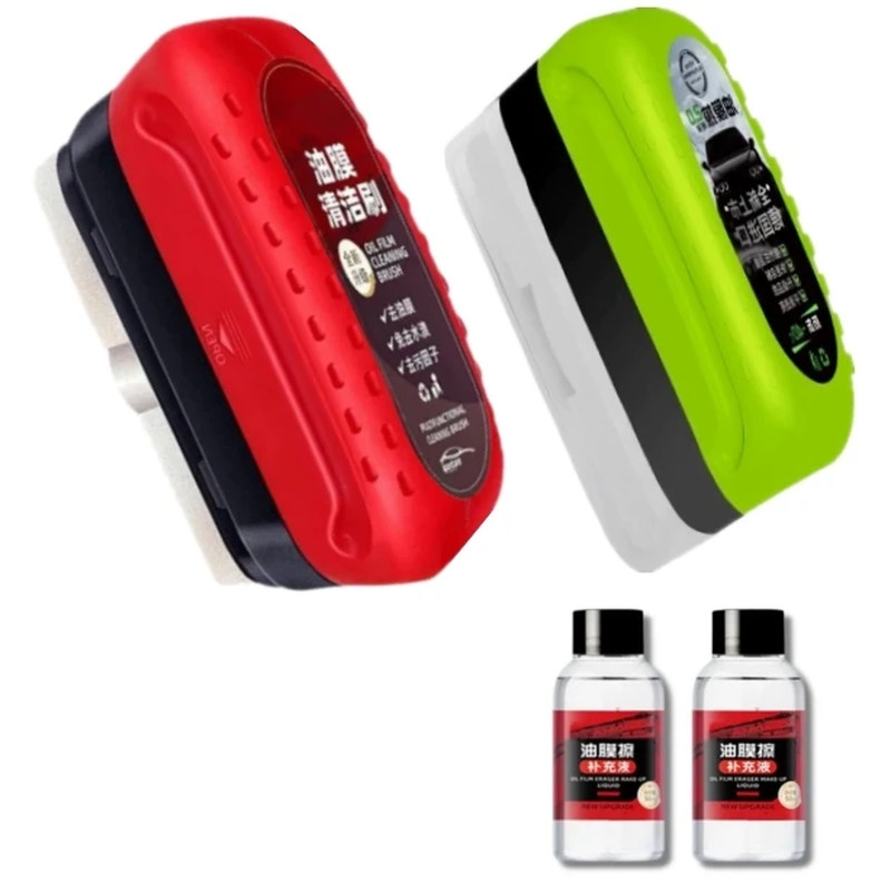Car Glass Cleaner Cleaning Agent Powerful Windshield Cleaner Car Glass Sponge Cl