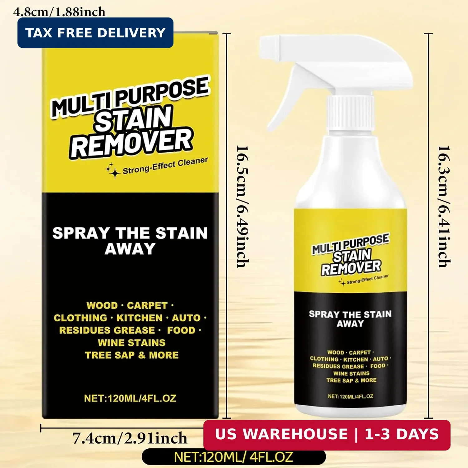 2PCS Alien Multi Purpose Stain Remover, Foam Cleaner Spray, A powerful cleane…