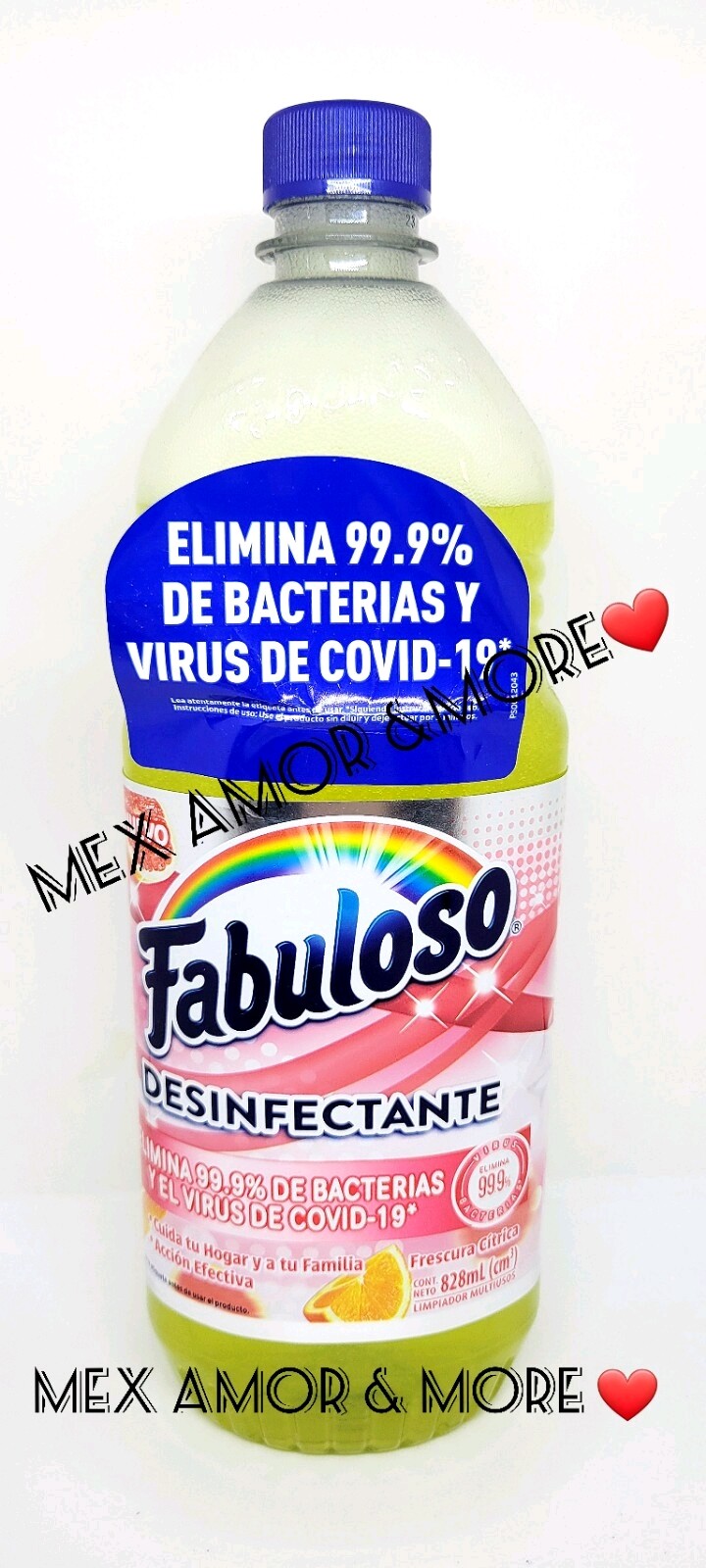 Pinol El Original 🌲 Multi Purpose Cleaner 828mL Floral Scent Eliminates 99.9