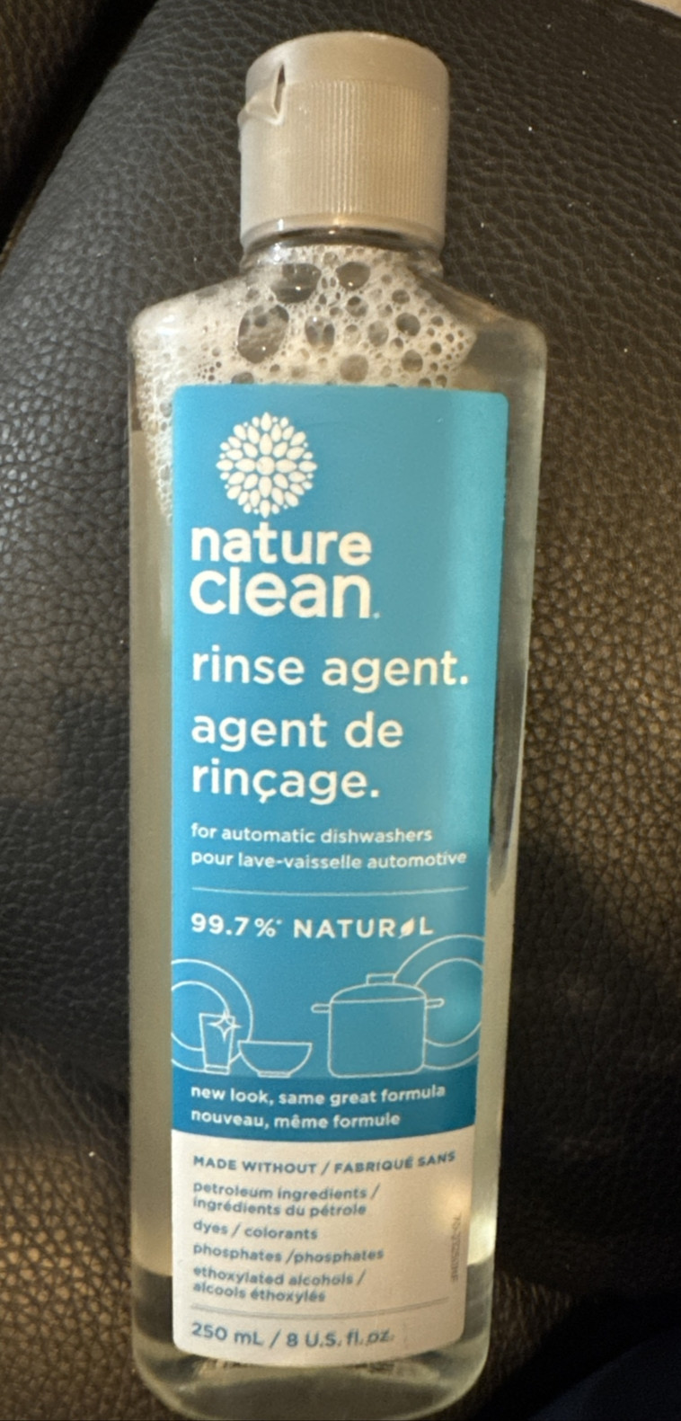 Nature Clean Automatic Dishwasher Rinse Agent 8 oz