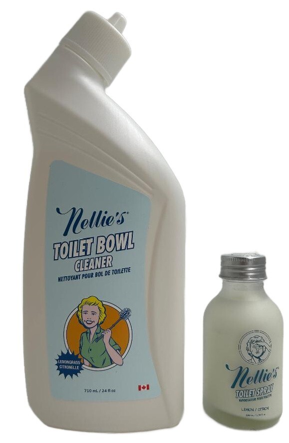 #Nellie’s Toilet Bowl Cleaner and Nellie’s Toilet Spray Odor Eliminator Duo
