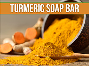 Turmeric Soap Bar for Face & Body-Acne, Dark Spots, Smooth Skin, Natural