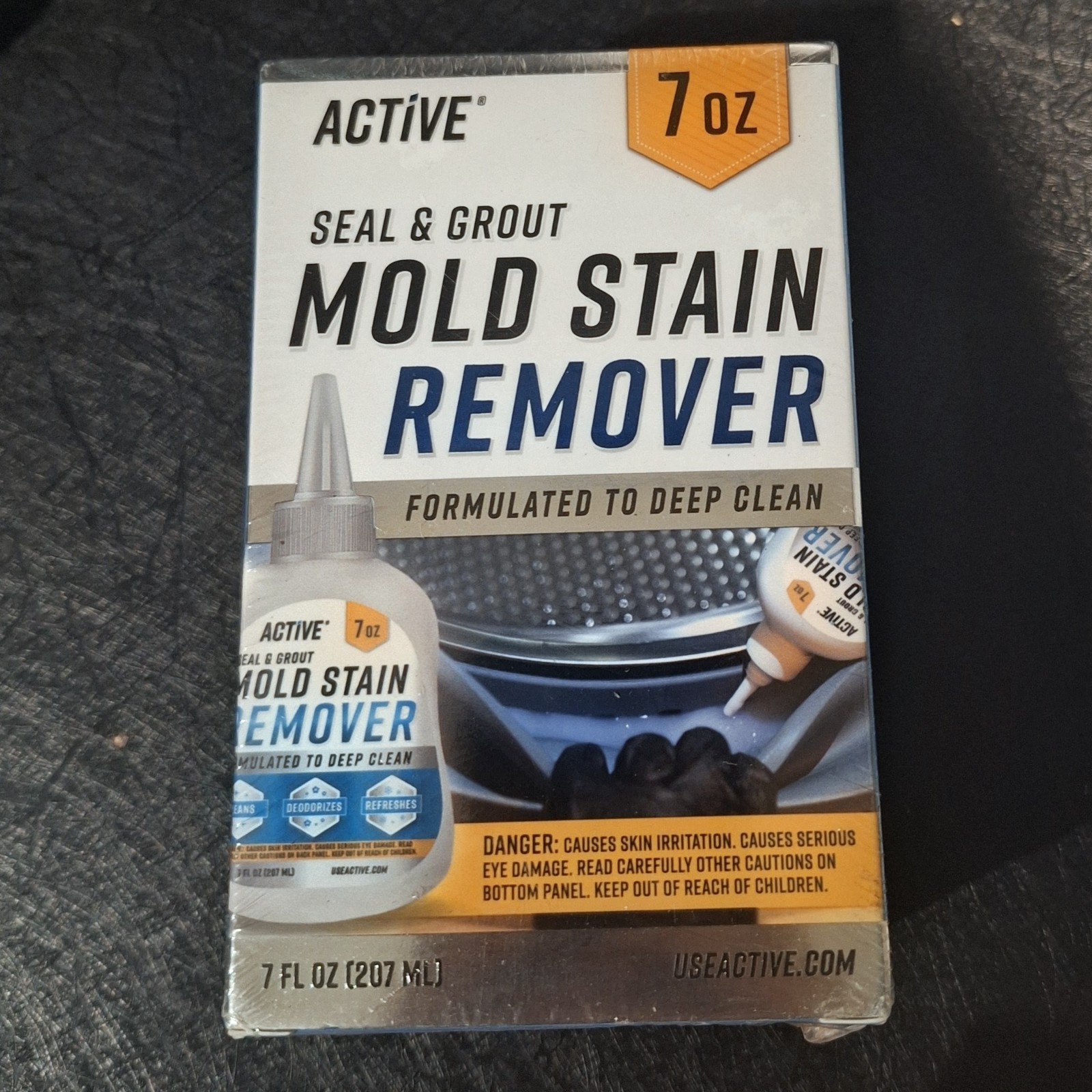 Active Seal & Grout Mold Stain Remover Cleaner Deep Clean Heavy Duty 7 oz Ub