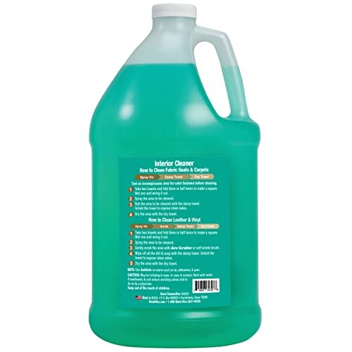 Interior Cleaner, Carpet Cleaner, Seat Cleaner, Fabric 128 Fl Oz (Pack of 1)
