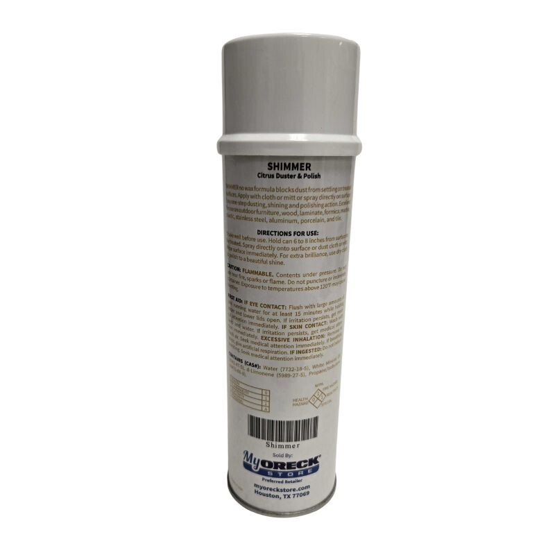 Industrial Strength Shimmer Citrus Duster & Furniture Polish Spray Case of 12