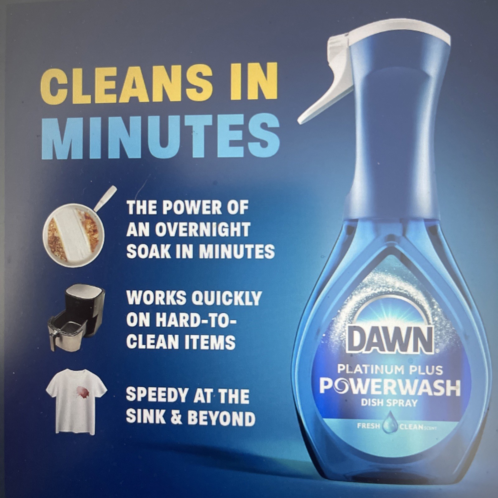 Dawn Powerwash Dish Spray Limited Edition 3 Pack Spring Bundle