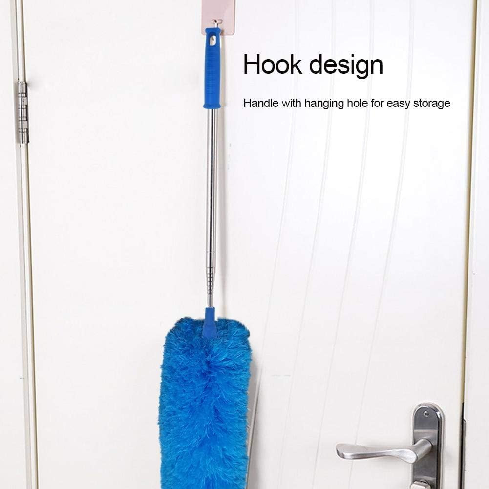Feather Cleaning Duster with Handle Telescoping Extendable 100 Extra Long Pole