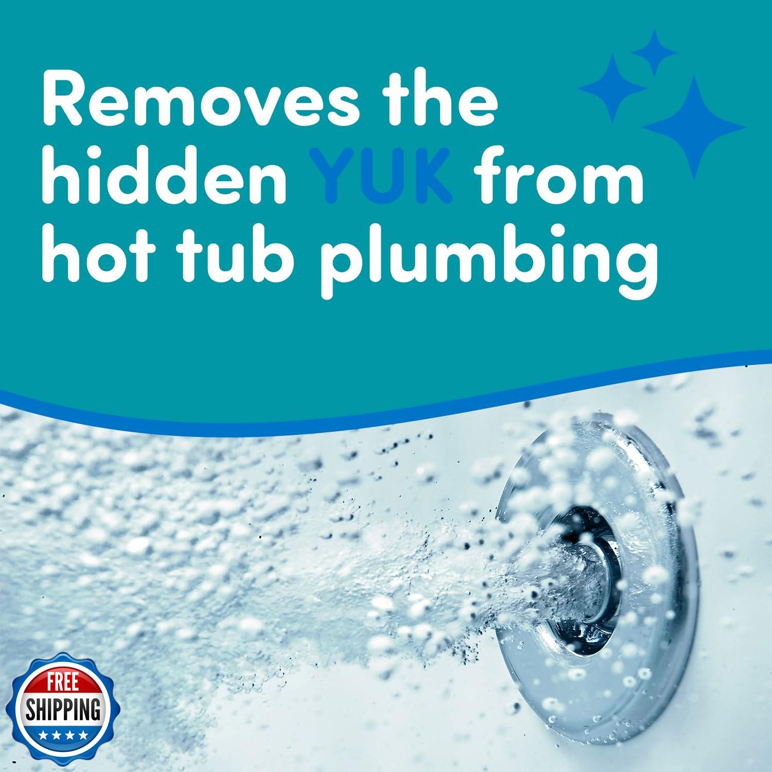 Oh Yuk Healthy Hot Tub Cleaner, The Most Effective Hot Tub Cleaner for Indoor