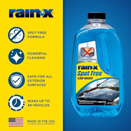 Rain-X High Foam Car Wash Soap 48oz Cleaner